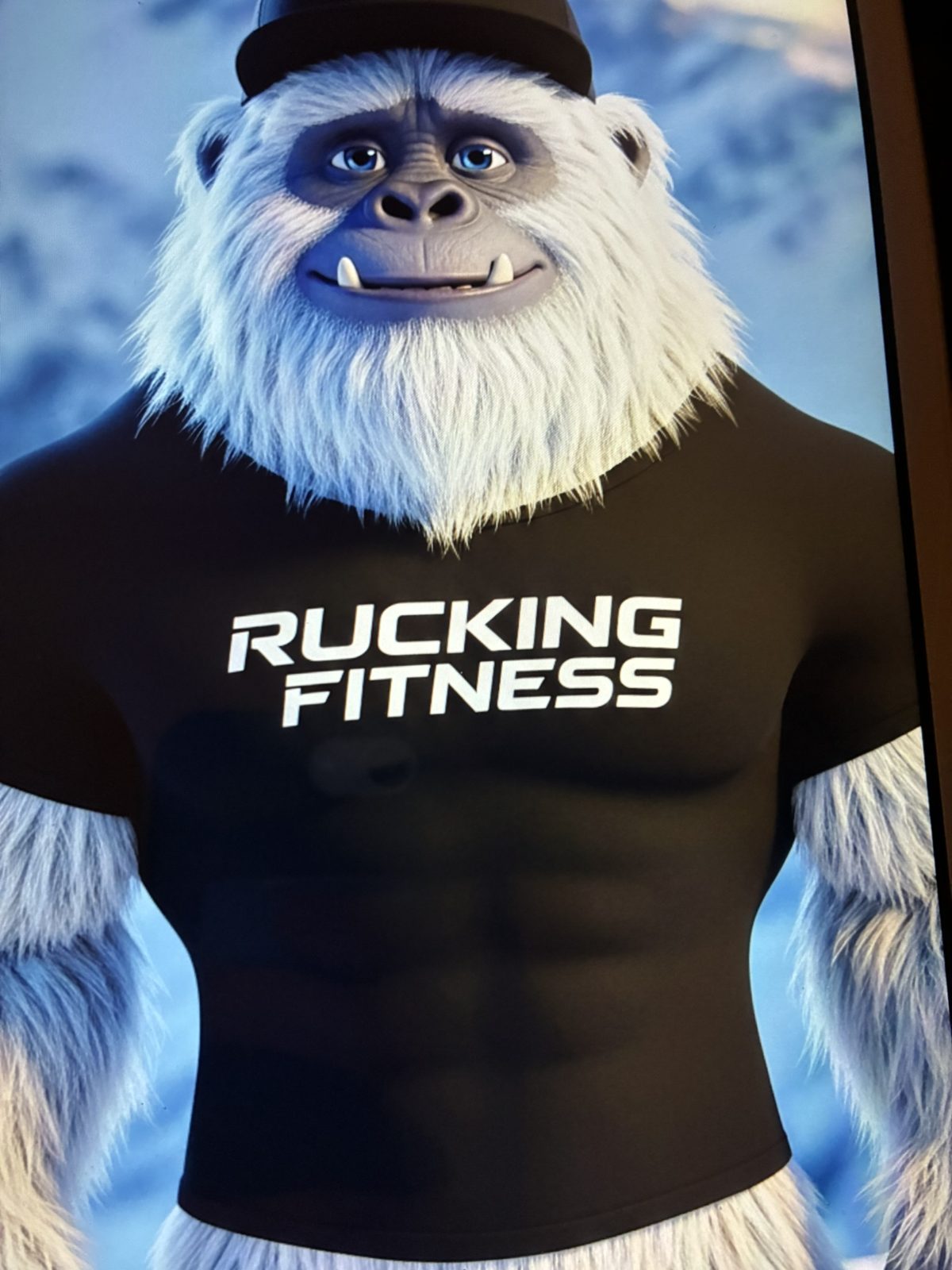 Rucking Fitness yeti mascot