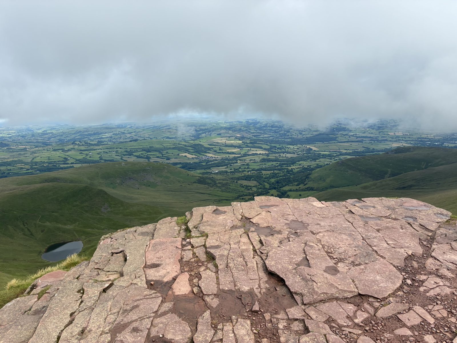 Mountain views on a rucking adventure